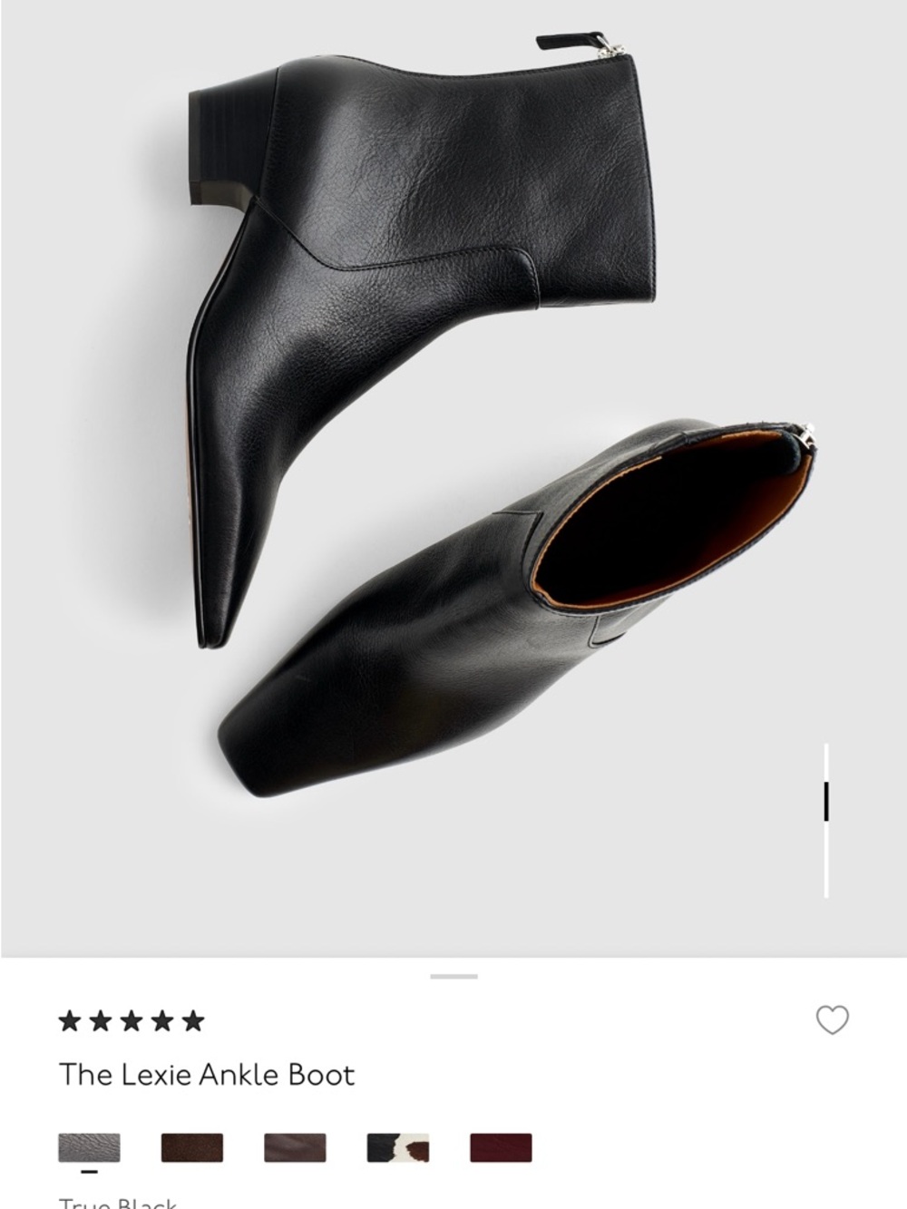 Madewell Lexie Ankle Boot - Black - Picture 2 of 5